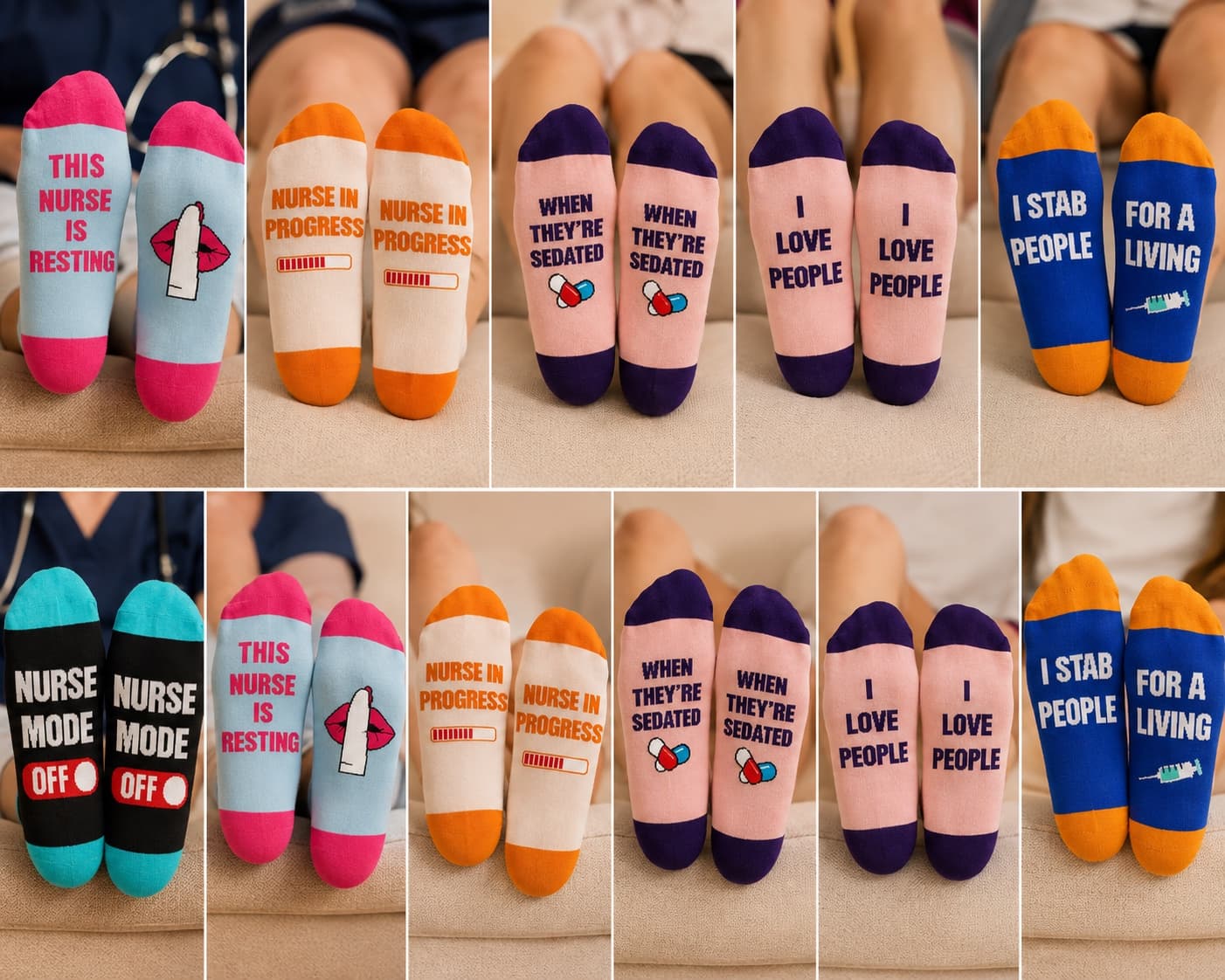 Medic Socks – 5 Pair Set.